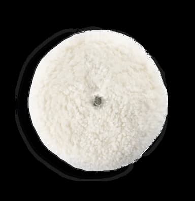 Boina de Lã Natural Dupla Face Corte Médio 8"