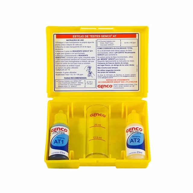 Genco Estojo de Testes Alcalinidade (AT)