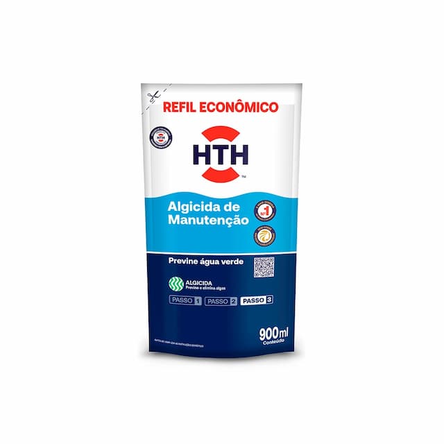 HTH Previne Água Verde Refil 900ml