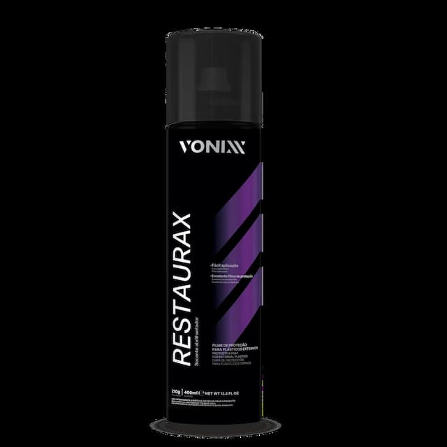 Restaurax Aerossol - Protetor de Plásticos Externos